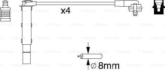 BOSCH 0 986 356 849 - Zündleitungssatz alexcarstop-ersatzteile.com