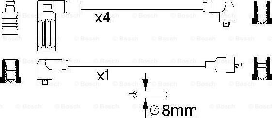 BOSCH 0 986 356 836 - Zündleitungssatz alexcarstop-ersatzteile.com