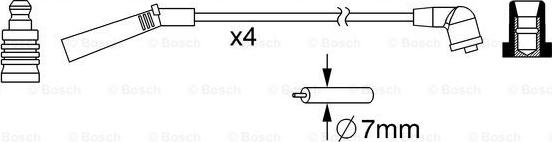 BOSCH 0 986 357 093 - Zündleitungssatz alexcarstop-ersatzteile.com