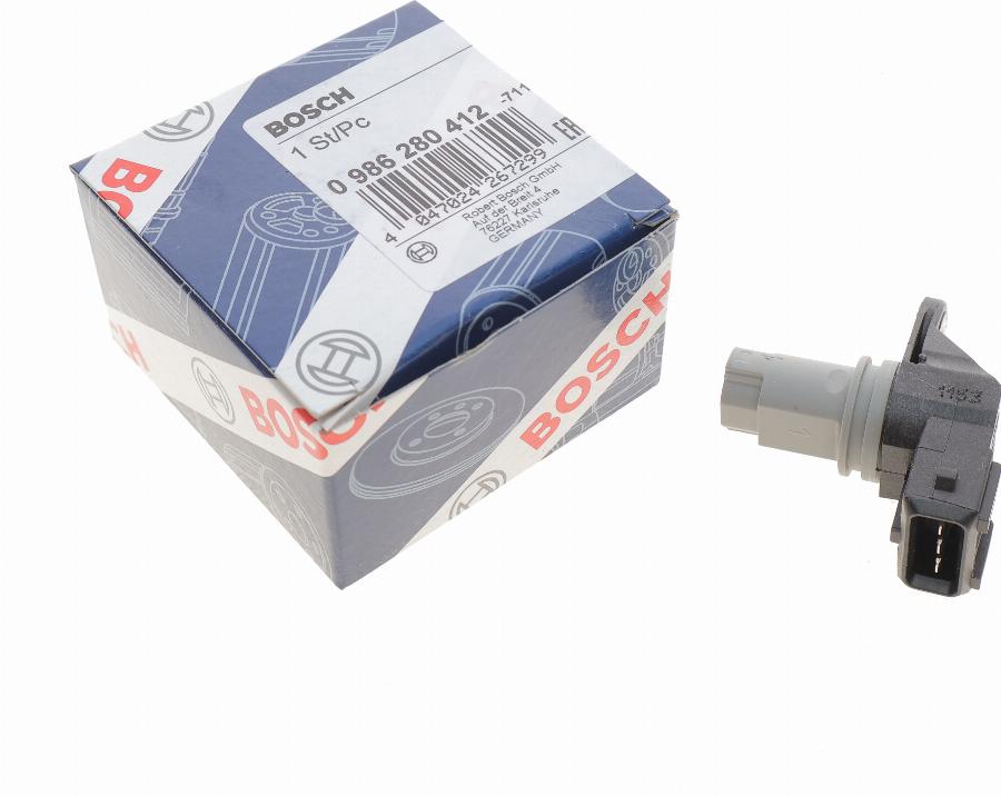 BOSCH 0 986 280 412 - Sensor, Nockenwellenposition alexcarstop-ersatzteile.com