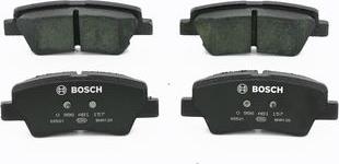 BOSCH 0 986 AB1 157 - Bremsbelagsatz, Scheibenbremse alexcarstop-ersatzteile.com