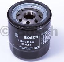 BOSCH 0 986 B00 058 - Ölfilter alexcarstop-ersatzteile.com