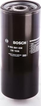 BOSCH 0 986 B01 036 - Ölfilter alexcarstop-ersatzteile.com