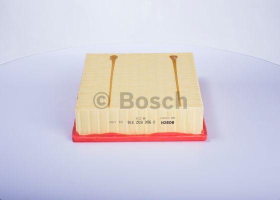 BOSCH 0 986 B02 316 - Luftfilter alexcarstop-ersatzteile.com