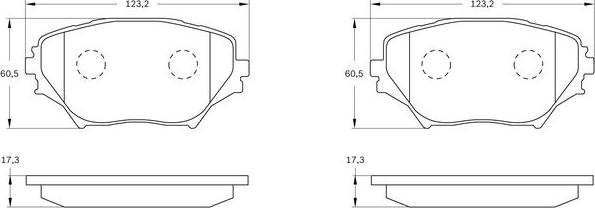 BOSCH 0 986 BB0 931 - Bremsbelagsatz, Scheibenbremse alexcarstop-ersatzteile.com