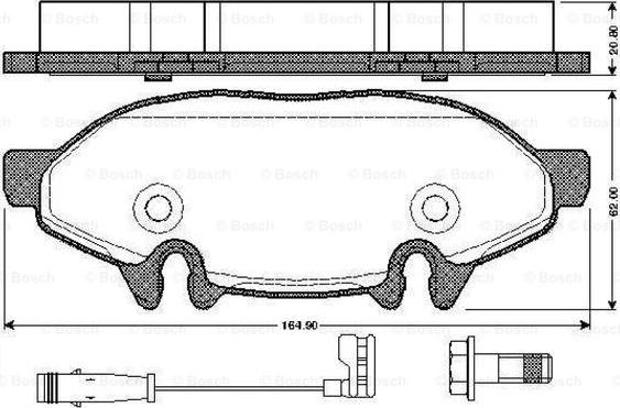 HELLA T1382 - Bremsbelagsatz, Scheibenbremse alexcarstop-ersatzteile.com