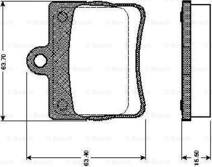 BENDIX 573053 - Bremsbelagsatz, Scheibenbremse alexcarstop-ersatzteile.com