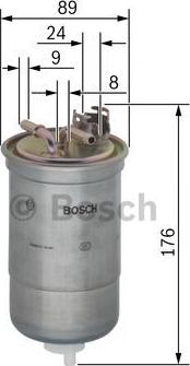 BOSCH 0 450 906 437 - Kraftstofffilter alexcarstop-ersatzteile.com