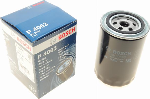 BOSCH 0 451 104 063 - Ölfilter alexcarstop-ersatzteile.com