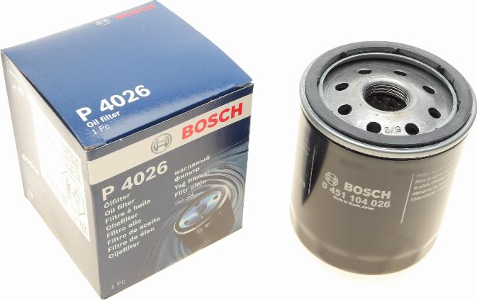 BOSCH 0 451 104 026 - Ölfilter alexcarstop-ersatzteile.com