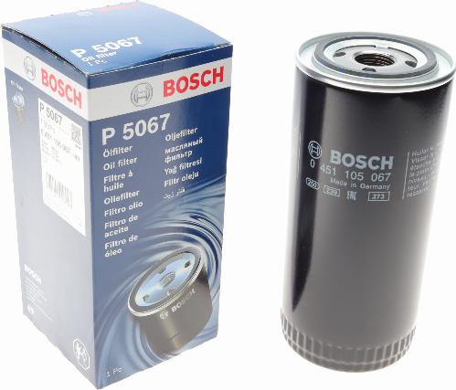 BOSCH 0 451 105 067 - Ölfilter alexcarstop-ersatzteile.com