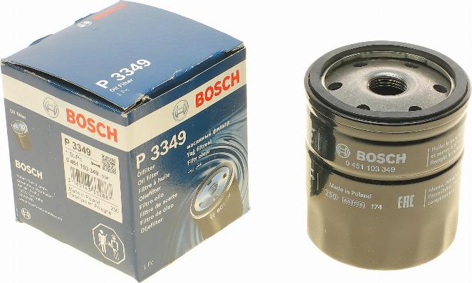 BOSCH 0 451 103 349 - Ölfilter alexcarstop-ersatzteile.com