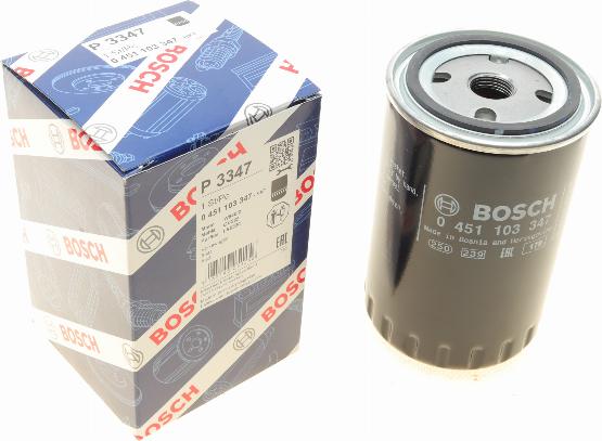 BOSCH 0 451 103 347 - Ölfilter alexcarstop-ersatzteile.com