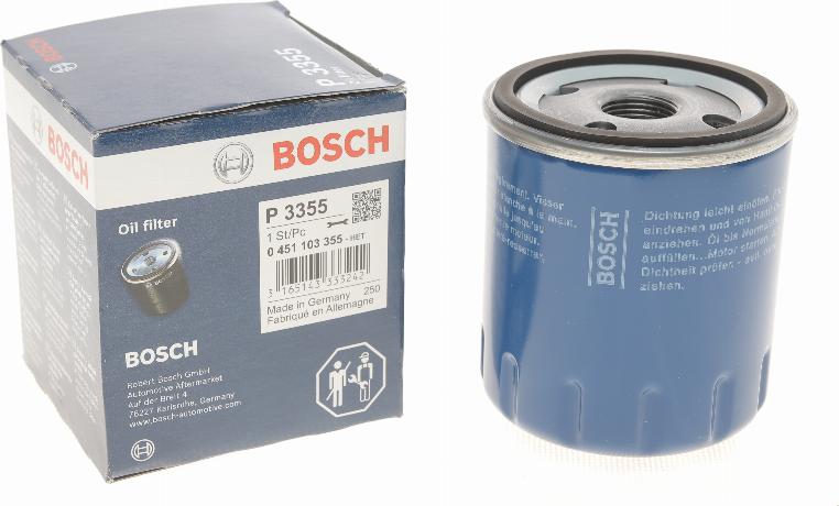 BOSCH 0 451 103 355 - Ölfilter alexcarstop-ersatzteile.com