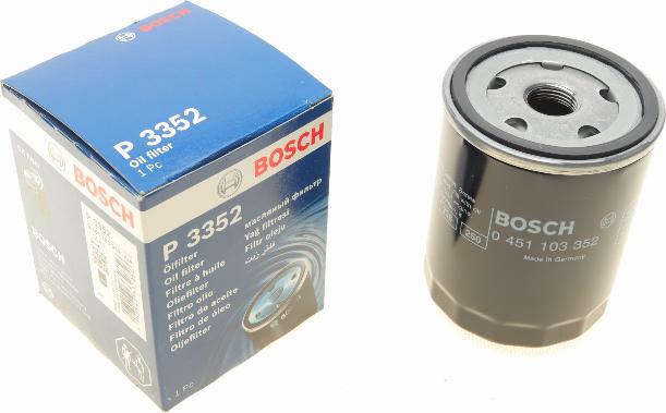 BOSCH 0 451 103 352 - Ölfilter alexcarstop-ersatzteile.com