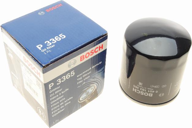 BOSCH 0 451 103 365 - Ölfilter alexcarstop-ersatzteile.com