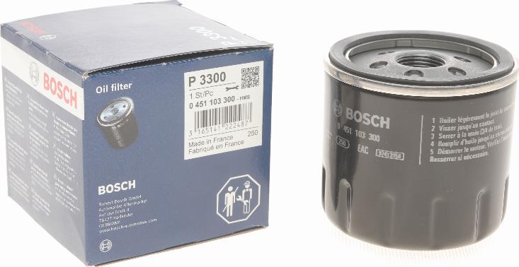 BOSCH 0 451 103 300 - Ölfilter alexcarstop-ersatzteile.com