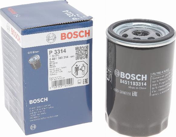 BOSCH 0 451 103 314 - Ölfilter alexcarstop-ersatzteile.com