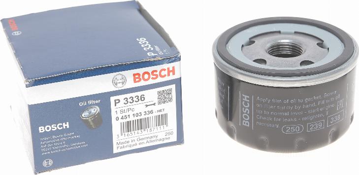 BOSCH 0 451 103 336 - Ölfilter alexcarstop-ersatzteile.com