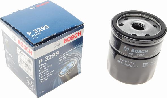 BOSCH 0 451 103 299 - Ölfilter alexcarstop-ersatzteile.com