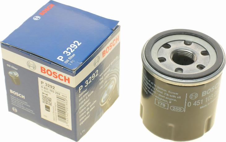 BOSCH 0 451 103 292 - Ölfilter alexcarstop-ersatzteile.com