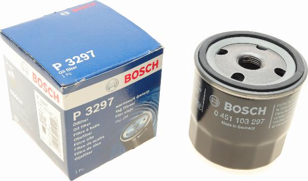 BOSCH 0 451 103 297 - Ölfilter alexcarstop-ersatzteile.com