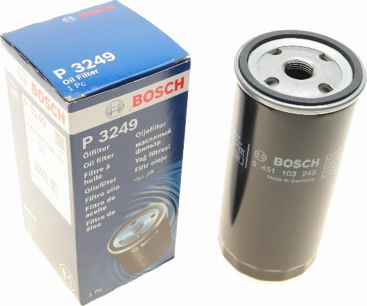 BOSCH 0 451 103 249 - Ölfilter alexcarstop-ersatzteile.com