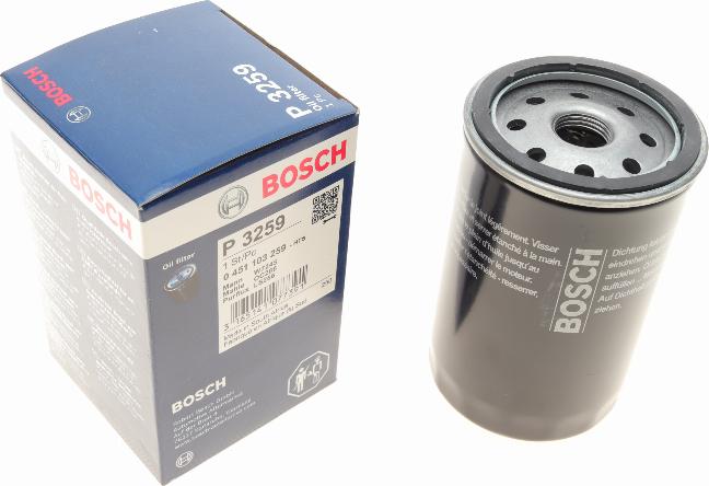 BOSCH 0 451 103 259 - Ölfilter alexcarstop-ersatzteile.com