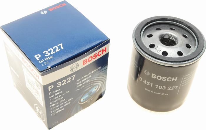 BOSCH 0 451 103 227 - Ölfilter alexcarstop-ersatzteile.com