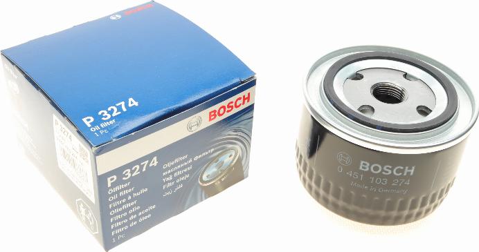 BOSCH 0 451 103 274 - Ölfilter alexcarstop-ersatzteile.com