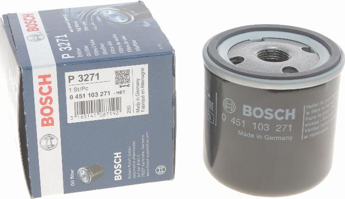 BOSCH 0 451 103 271 - Ölfilter alexcarstop-ersatzteile.com