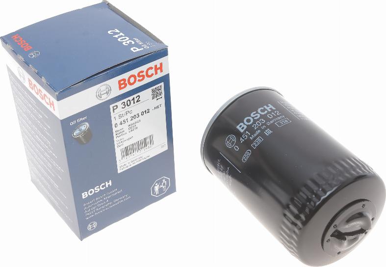 BOSCH 0 451 203 012 - Ölfilter alexcarstop-ersatzteile.com