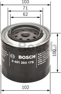 BOSCH 0 451 203 178 - Ölfilter alexcarstop-ersatzteile.com