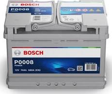 BOSCH 0 092 P00 080 - Starterbatterie alexcarstop-ersatzteile.com