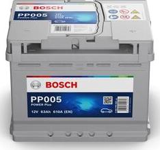 BOSCH 0 092 PP0 050 - Starterbatterie alexcarstop-ersatzteile.com