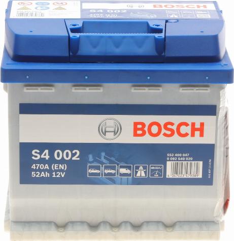 BOSCH 0 092 S40 020 - Starterbatterie alexcarstop-ersatzteile.com