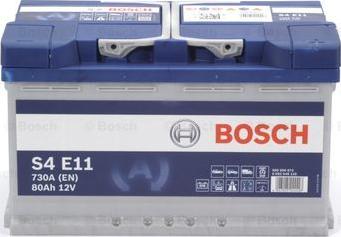 BOSCH 0 092 S4E 110 - Starterbatterie alexcarstop-ersatzteile.com