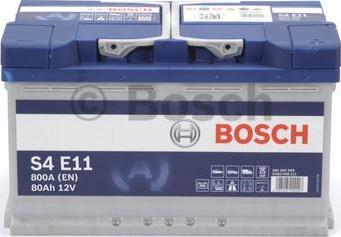 BOSCH 0 092 S4E 111 - Starterbatterie alexcarstop-ersatzteile.com