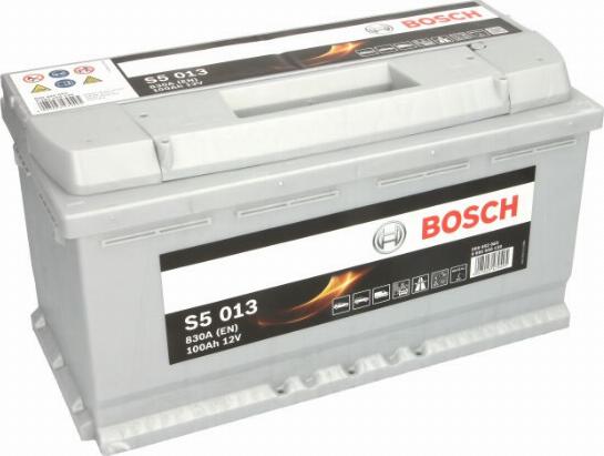 BOSCH S5013 - Starterbatterie alexcarstop-ersatzteile.com