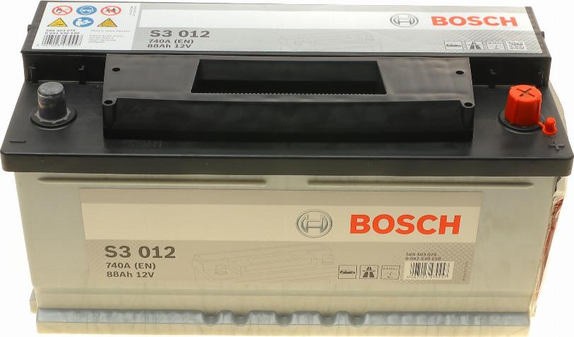 BOSCH 0 092 S30 120 - Starterbatterie alexcarstop-ersatzteile.com