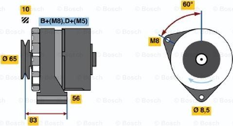 BOSCH 0 120 469 728 - Generator alexcarstop-ersatzteile.com