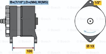 BOSCH 0 120 468 028 - Generator alexcarstop-ersatzteile.com