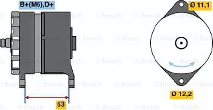 BOSCH 0 120 489 107 - Generator alexcarstop-ersatzteile.com