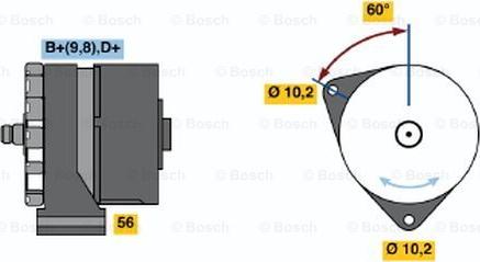 BOSCH 0 120 489 356 - Generator alexcarstop-ersatzteile.com