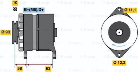 BOSCH 0 120 489 212 - Generator alexcarstop-ersatzteile.com