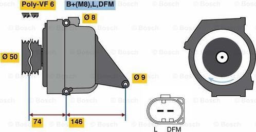 BOSCH 0 122 0AA 3R0 - Generator alexcarstop-ersatzteile.com