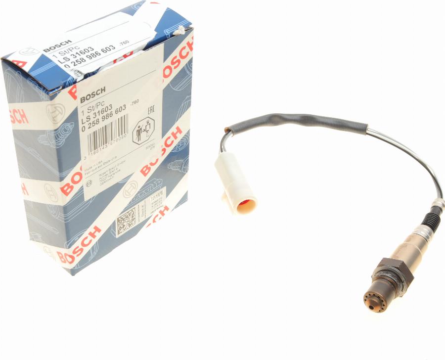 BOSCH 0 258 986 603 - Lambdasonde alexcarstop-ersatzteile.com