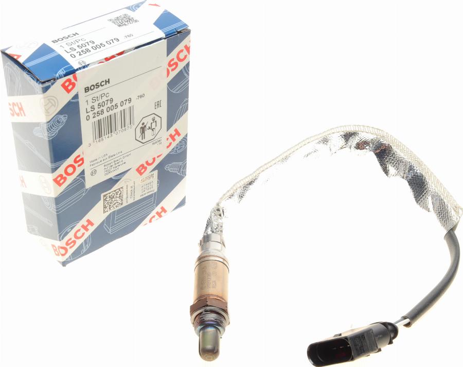 BOSCH 0 258 005 079 - Lambdasonde alexcarstop-ersatzteile.com