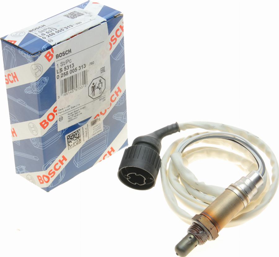 BOSCH 0 258 005 313 - Lambdasonde alexcarstop-ersatzteile.com