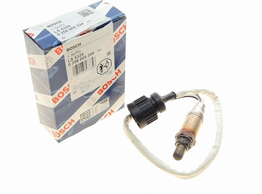 BOSCH 0 258 005 324 - Lambdasonde alexcarstop-ersatzteile.com